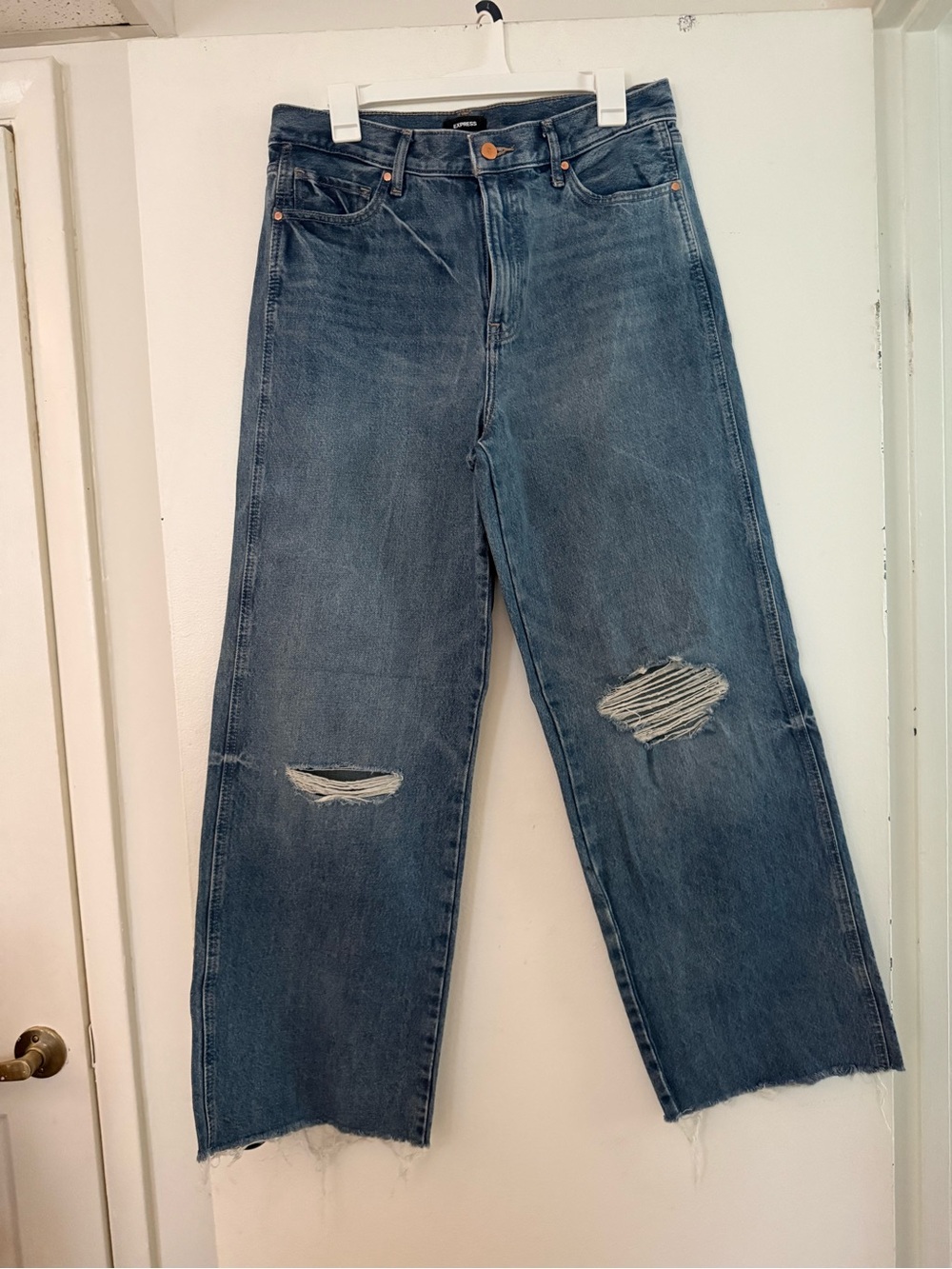 Express blue denim jeans